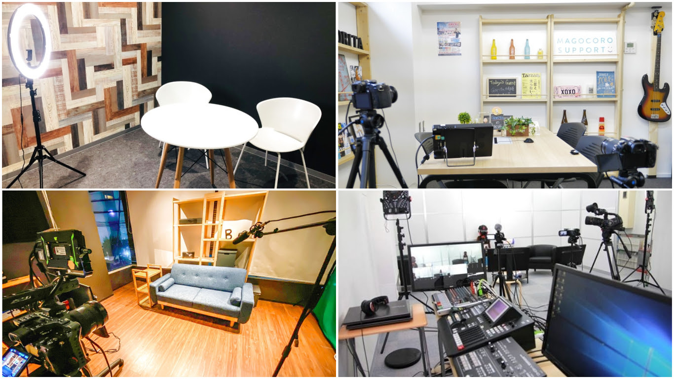 オンラインイベント・ライブ配信の撮影場所はどう探す？用途別おすすめの撮影スタジオ